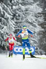 27.01.2023, Les Rousses, France (FRA): Miha Licef (SLO) - FIS world cup cross-country, 10km, Les Rousses (FRA). www.nordicfocus.com. © Authamayou/NordicFocus. Every downloaded picture is fee-liable.