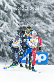 27.01.2023, Les Rousses, France (FRA): Jules Lapierre (FRA) - FIS world cup cross-country, 10km, Les Rousses (FRA). www.nordicfocus.com. © Authamayou/NordicFocus. Every downloaded picture is fee-liable.