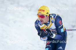 27.01.2023, Les Rousses, France (FRA): Janosch Brugger (GER) - FIS world cup cross-country, 10km, Les Rousses (FRA). www.nordicfocus.com. © Thibaut/NordicFocus. Every downloaded picture is fee-liable.