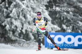 27.01.2023, Les Rousses, France (FRA): Federico Pellegrino (ITA) - FIS world cup cross-country, 10km, Les Rousses (FRA). www.nordicfocus.com. © Authamayou/NordicFocus. Every downloaded picture is fee-liable.