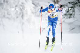 27.01.2023, Les Rousses, France (FRA): Arsi Ruuskanen (FIN) - FIS world cup cross-country, 10km, Les Rousses (FRA). www.nordicfocus.com. © Thibaut/NordicFocus. Every downloaded picture is fee-liable.