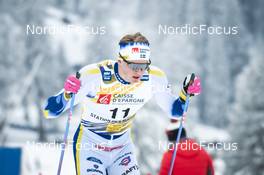 27.01.2023, Les Rousses, France (FRA): Edvin Anger (SWE) - FIS world cup cross-country, 10km, Les Rousses (FRA). www.nordicfocus.com. © Authamayou/NordicFocus. Every downloaded picture is fee-liable.