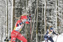 27.01.2023, Les Rousses, France (FRA): Silje Theodorsen (NOR) - FIS world cup cross-country, 10km, Les Rousses (FRA). www.nordicfocus.com. © Authamayou/NordicFocus. Every downloaded picture is fee-liable.