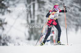 27.01.2023, Les Rousses, France (FRA): Teresa Stadlober (AUT) - FIS world cup cross-country, 10km, Les Rousses (FRA). www.nordicfocus.com. © Thibaut/NordicFocus. Every downloaded picture is fee-liable.