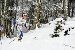 27.01.2023, Les Rousses, France (FRA): Moa Lundgren (SWE) - FIS world cup cross-country, 10km, Les Rousses (FRA). www.nordicfocus.com. © Authamayou/NordicFocus. Every downloaded picture is fee-liable.
