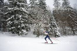 27.01.2023, Les Rousses, France (FRA): Victoria Carl (GER) - FIS world cup cross-country, 10km, Les Rousses (FRA). www.nordicfocus.com. © Thibaut/NordicFocus. Every downloaded picture is fee-liable.