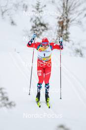 28.01.2023, Les Rousses, France (FRA): Erik Valnes (NOR) - FIS world cup cross-country, individual sprint, Les Rousses (FRA). www.nordicfocus.com. © Authamayou/NordicFocus. Every downloaded picture is fee-liable.
