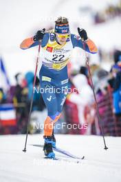 28.01.2023, Les Rousses, France (FRA): James Clugnet (GBR) - FIS world cup cross-country, individual sprint, Les Rousses (FRA). www.nordicfocus.com. © Thibaut/NordicFocus. Every downloaded picture is fee-liable.