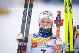 28.01.2023, Les Rousses, France (FRA): Emma Ribom (SWE) - FIS world cup cross-country, individual sprint, Les Rousses (FRA). www.nordicfocus.com. © Thibaut/NordicFocus. Every downloaded picture is fee-liable.