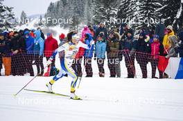 28.01.2023, Les Rousses, France (FRA): Moa Lundgren (SWE) - FIS world cup cross-country, individual sprint, Les Rousses (FRA). www.nordicfocus.com. © Thibaut/NordicFocus. Every downloaded picture is fee-liable.