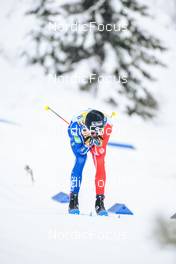 28.01.2023, Les Rousses, France (FRA): Theo Schely (FRA) - FIS world cup cross-country, individual sprint, Les Rousses (FRA). www.nordicfocus.com. © Authamayou/NordicFocus. Every downloaded picture is fee-liable.