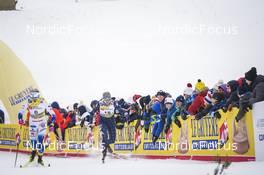 28.01.2023, Les Rousses, France (FRA): Linn Svahn (SWE), Hailey Swirbul (USA), (l-r)  - FIS world cup cross-country, individual sprint, Les Rousses (FRA). www.nordicfocus.com. © Thibaut/NordicFocus. Every downloaded picture is fee-liable.
