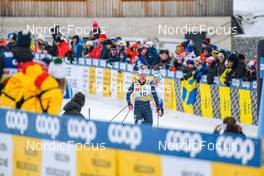 28.01.2023, Les Rousses, France (FRA): Julia Kern (USA) - FIS world cup cross-country, individual sprint, Les Rousses (FRA). www.nordicfocus.com. © Authamayou/NordicFocus. Every downloaded picture is fee-liable.