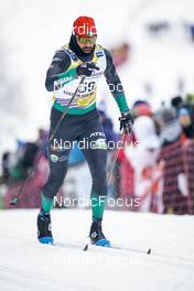 28.01.2023, Les Rousses, France (FRA): Samuel Uduigowme Ikpefan (NGR) - FIS world cup cross-country, individual sprint, Les Rousses (FRA). www.nordicfocus.com. © Thibaut/NordicFocus. Every downloaded picture is fee-liable.