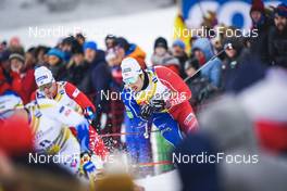 28.01.2023, Les Rousses, France (FRA): Lucas Chanavat (FRA) - FIS world cup cross-country, individual sprint, Les Rousses (FRA). www.nordicfocus.com. © Thibaut/NordicFocus. Every downloaded picture is fee-liable.