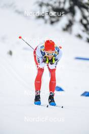 28.01.2023, Les Rousses, France (FRA): Erwan Kaeser (SUI) - FIS world cup cross-country, individual sprint, Les Rousses (FRA). www.nordicfocus.com. © Authamayou/NordicFocus. Every downloaded picture is fee-liable.