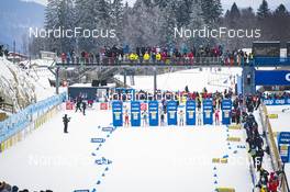 28.01.2023, Les Rousses, France (FRA): Lea Fischer (SUI), Katri Lylynpera (FIN), Hailey Swirbul (USA), Emma Ribom (SWE), Linn Svahn (SWE), Maria Hartz Melling (NOR), (l-r)  - FIS world cup cross-country, individual sprint, Les Rousses (FRA). www.nordicfocus.com. © Thibaut/NordicFocus. Every downloaded picture is fee-liable.