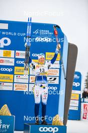 28.01.2023, Les Rousses, France (FRA): Maja Dahlqvist (SWE), (l-r) - FIS world cup cross-country, individual sprint, Les Rousses (FRA). www.nordicfocus.com. © Authamayou/NordicFocus. Every downloaded picture is fee-liable.