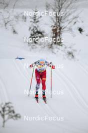 28.01.2023, Les Rousses, France (FRA): Mika Vermeulen (AUT) - FIS world cup cross-country, individual sprint, Les Rousses (FRA). www.nordicfocus.com. © Authamayou/NordicFocus. Every downloaded picture is fee-liable.