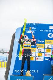 28.01.2023, Les Rousses, France (FRA): Johannes Hoesflot Klaebo (NOR), (l-r) - FIS world cup cross-country, individual sprint, Les Rousses (FRA). www.nordicfocus.com. © Authamayou/NordicFocus. Every downloaded picture is fee-liable.