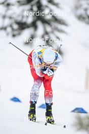 28.01.2023, Les Rousses, France (FRA): Lukas Mrkonjic (AUT) - FIS world cup cross-country, individual sprint, Les Rousses (FRA). www.nordicfocus.com. © Authamayou/NordicFocus. Every downloaded picture is fee-liable.