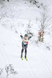 28.01.2023, Les Rousses, France (FRA): Davide Graz (ITA) - FIS world cup cross-country, individual sprint, Les Rousses (FRA). www.nordicfocus.com. © Authamayou/NordicFocus. Every downloaded picture is fee-liable.