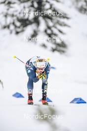 28.01.2023, Les Rousses, France (FRA): Victoria Carl (GER) - FIS world cup cross-country, individual sprint, Les Rousses (FRA). www.nordicfocus.com. © Authamayou/NordicFocus. Every downloaded picture is fee-liable.