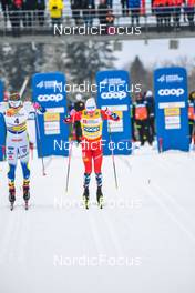 28.01.2023, Les Rousses, France (FRA): Johannes Hoesflot Klaebo (NOR) - FIS world cup cross-country, individual sprint, Les Rousses (FRA). www.nordicfocus.com. © Authamayou/NordicFocus. Every downloaded picture is fee-liable.