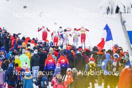 28.01.2023, Les Rousses, France (FRA):  Feature: Public of the race - FIS world cup cross-country, individual sprint, Les Rousses (FRA). www.nordicfocus.com. © Thibaut/NordicFocus. Every downloaded picture is fee-liable.