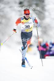 28.01.2023, Les Rousses, France (FRA): Antoine Cyr (CAN) - FIS world cup cross-country, individual sprint, Les Rousses (FRA). www.nordicfocus.com. © Thibaut/NordicFocus. Every downloaded picture is fee-liable.