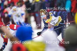 28.01.2023, Les Rousses, France (FRA): Ben Ogden (USA) - FIS world cup cross-country, individual sprint, Les Rousses (FRA). www.nordicfocus.com. © Thibaut/NordicFocus. Every downloaded picture is fee-liable.