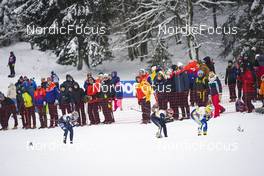 28.01.2023, Les Rousses, France (FRA): Hailey Swirbul (USA), Laura Gimmler (GER), Linn Svahn (SWE), (l-r)  - FIS world cup cross-country, individual sprint, Les Rousses (FRA). www.nordicfocus.com. © Thibaut/NordicFocus. Every downloaded picture is fee-liable.