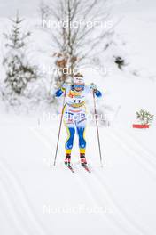 28.01.2023, Les Rousses, France (FRA): Johanna Hagstroem (SWE) - FIS world cup cross-country, individual sprint, Les Rousses (FRA). www.nordicfocus.com. © Authamayou/NordicFocus. Every downloaded picture is fee-liable.