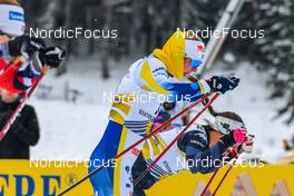 28.01.2023, Les Rousses, France (FRA): Maja Dahlqvist (SWE) - FIS world cup cross-country, individual sprint, Les Rousses (FRA). www.nordicfocus.com. © Authamayou/NordicFocus. Every downloaded picture is fee-liable.