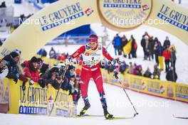 28.01.2023, Les Rousses, France (FRA): Kristine Stavaas Skistad (NOR), Le Gruyere- FIS world cup cross-country, individual sprint, Les Rousses (FRA). www.nordicfocus.com. © Thibaut/NordicFocus. Every downloaded picture is fee-liable.