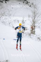 28.01.2023, Les Rousses, France (FRA): Janosch Brugger (GER) - FIS world cup cross-country, individual sprint, Les Rousses (FRA). www.nordicfocus.com. © Authamayou/NordicFocus. Every downloaded picture is fee-liable.