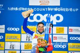 28.01.2023, Les Rousses, France (FRA): Richard Jouve (FRA), (l-r) - FIS world cup cross-country, individual sprint, Les Rousses (FRA). www.nordicfocus.com. © Authamayou/NordicFocus. Every downloaded picture is fee-liable.