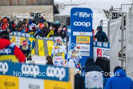 28.01.2023, Les Rousses, France (FRA): Emma Ribom (SWE) - FIS world cup cross-country, individual sprint, Les Rousses (FRA). www.nordicfocus.com. © Authamayou/NordicFocus. Every downloaded picture is fee-liable.