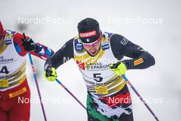 28.01.2023, Les Rousses, France (FRA): Federico Pellegrino (ITA) - FIS world cup cross-country, individual sprint, Les Rousses (FRA). www.nordicfocus.com. © Thibaut/NordicFocus. Every downloaded picture is fee-liable.