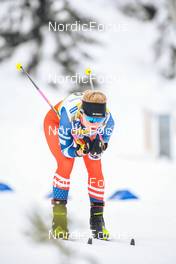 28.01.2023, Les Rousses, France (FRA): Katerina Janatova (CZE) - FIS world cup cross-country, individual sprint, Les Rousses (FRA). www.nordicfocus.com. © Authamayou/NordicFocus. Every downloaded picture is fee-liable.