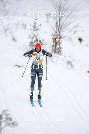 28.01.2023, Les Rousses, France (FRA): Samuel Uduigowme Ikpefan (NGR) - FIS world cup cross-country, individual sprint, Les Rousses (FRA). www.nordicfocus.com. © Authamayou/NordicFocus. Every downloaded picture is fee-liable.