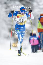 28.01.2023, Les Rousses, France (FRA): Ristomatti Hakola (FIN) - FIS world cup cross-country, individual sprint, Les Rousses (FRA). www.nordicfocus.com. © Thibaut/NordicFocus. Every downloaded picture is fee-liable.