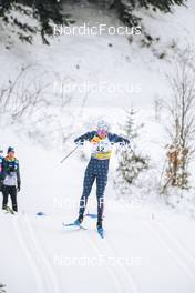 28.01.2023, Les Rousses, France (FRA): Logan Diekmann (USA) - FIS world cup cross-country, individual sprint, Les Rousses (FRA). www.nordicfocus.com. © Authamayou/NordicFocus. Every downloaded picture is fee-liable.