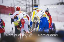 28.01.2023, Les Rousses, France (FRA): Johan Haeggstroem (SWE) - FIS world cup cross-country, individual sprint, Les Rousses (FRA). www.nordicfocus.com. © Thibaut/NordicFocus. Every downloaded picture is fee-liable.