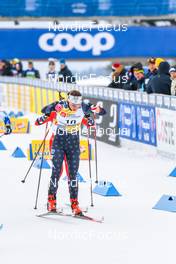 28.01.2023, Les Rousses, France (FRA): Julia Kern (USA) - FIS world cup cross-country, individual sprint, Les Rousses (FRA). www.nordicfocus.com. © Authamayou/NordicFocus. Every downloaded picture is fee-liable.