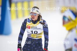 28.01.2023, Les Rousses, France (FRA): Julia Kern (USA) - FIS world cup cross-country, individual sprint, Les Rousses (FRA). www.nordicfocus.com. © Thibaut/NordicFocus. Every downloaded picture is fee-liable.