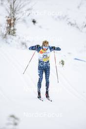 28.01.2023, Les Rousses, France (FRA): Ben Ogden (USA) - FIS world cup cross-country, individual sprint, Les Rousses (FRA). www.nordicfocus.com. © Authamayou/NordicFocus. Every downloaded picture is fee-liable.