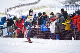 28.01.2023, Les Rousses, France (FRA): Lauren Jortberg (USA) - FIS world cup cross-country, individual sprint, Les Rousses (FRA). www.nordicfocus.com. © Thibaut/NordicFocus. Every downloaded picture is fee-liable.