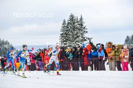 28.01.2023, Les Rousses, France (FRA): Jasmi Joensuu (FIN), Johanna Hagstroem (SWE) - FIS world cup cross-country, individual sprint, Les Rousses (FRA). www.nordicfocus.com. © Authamayou/NordicFocus. Every downloaded picture is fee-liable.