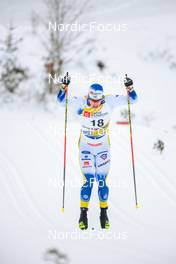 28.01.2023, Les Rousses, France (FRA): Anton Persson (SWE) - FIS world cup cross-country, individual sprint, Les Rousses (FRA). www.nordicfocus.com. © Authamayou/NordicFocus. Every downloaded picture is fee-liable.